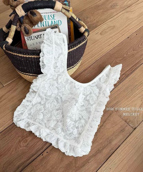 81[予約]melikey lace frill bag