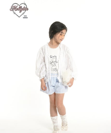 [即納]送料無料 Mollybin daphne lace cardigan