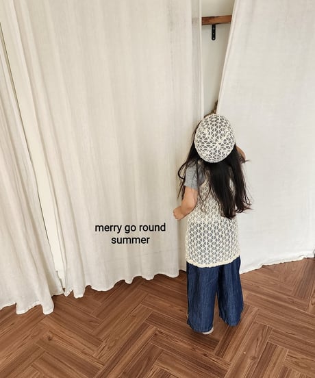 10[予約]merry go round lace long sleeveless