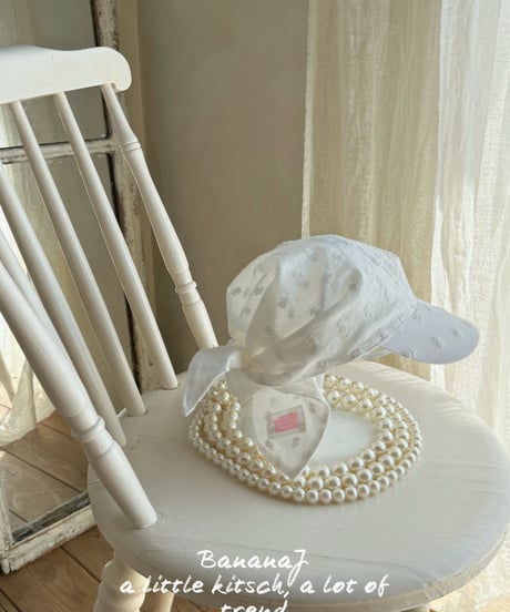 50[予約]BANANAJ scarf sun cap