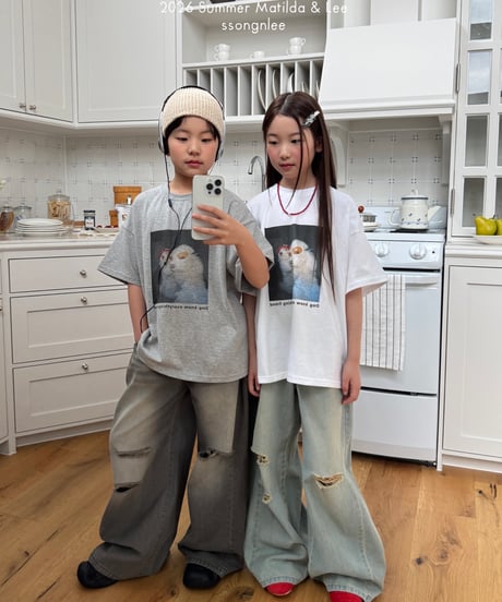 35[予約]matilda&lee friends dog tee