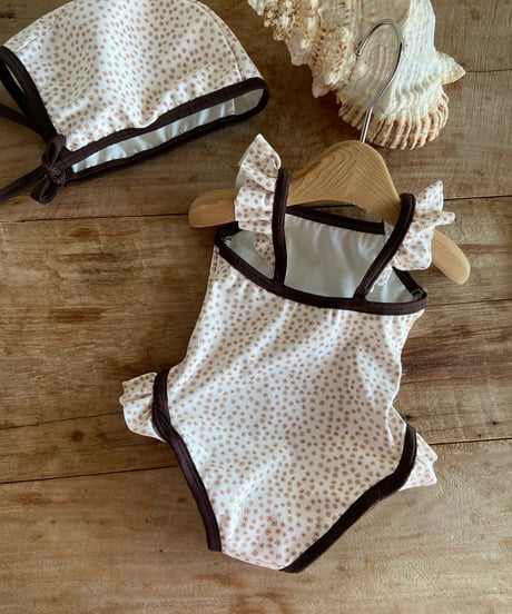 40[予約]anneshirley swim suit(hat set)