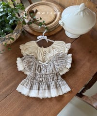 13[予約]marron ibis blouse(XS-L)