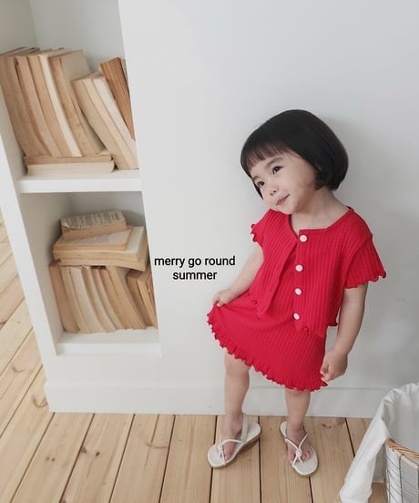 24[予約]merry go round ribbed ops