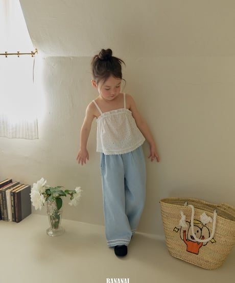 7[予約]BANANAJ butterfly blouse