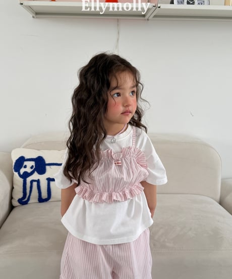 25[予約]ELLYMOLLY maren frill bustier
