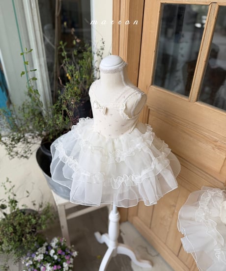 33[予約]marron rosali dress(XS-L)