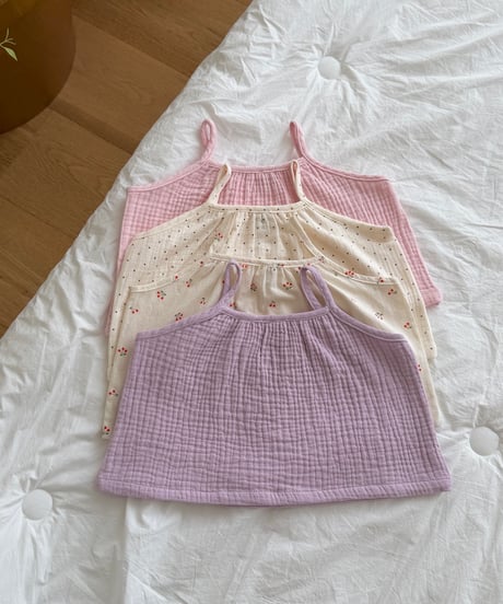 105[予約]ninibello momo sleeveless top(baby)