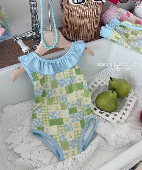 74[予約]melikey garden frill swimsuit