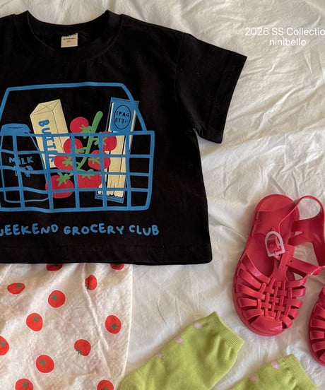7[予約]ninibello basket tee