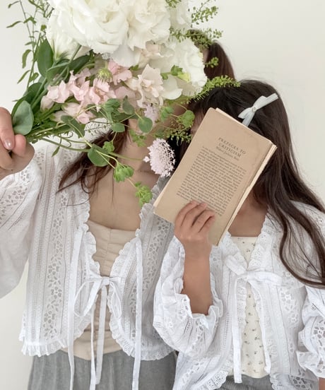 [即納]送料無料 Mollybin daphne lace cardigan