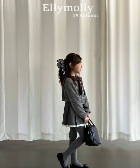 [即納]ELLYMOLLY shushu color skirt