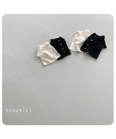 33[予約]nunubiel quadrangle shirts