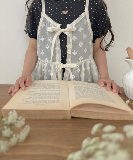 [即納]solana original Floral mist bustier(kids&mom)