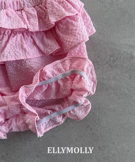 50[予約]ELLYMOLLY petaltier shorts