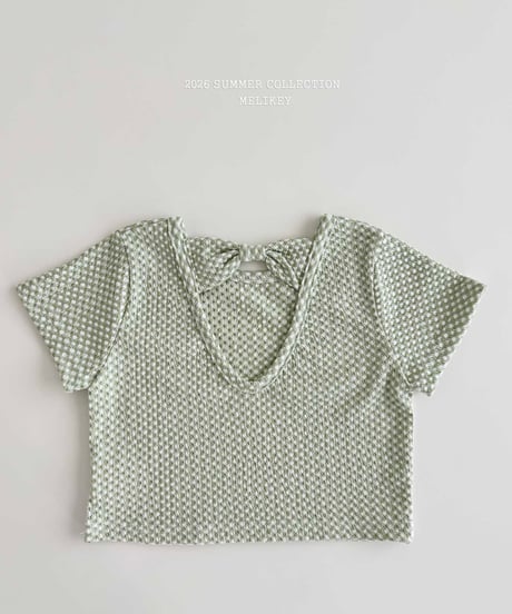 4[予約]melikey point back t