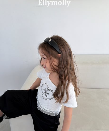 14[予約]ELLYMOLLY powder lace t