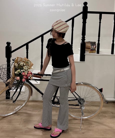 59[予約]matilda&lee layered boot cut