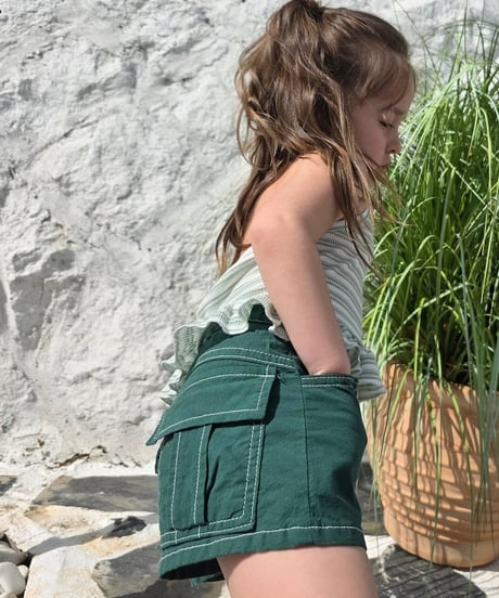 78[予約]ELLYMOLLY flap pocket pants