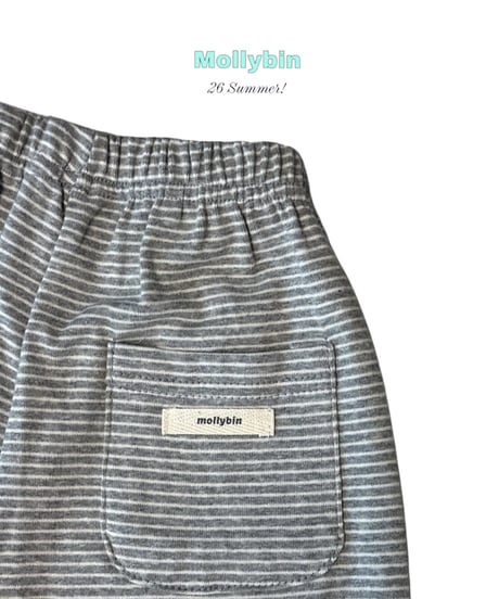 13[予約]Mollybin toffee summer pants