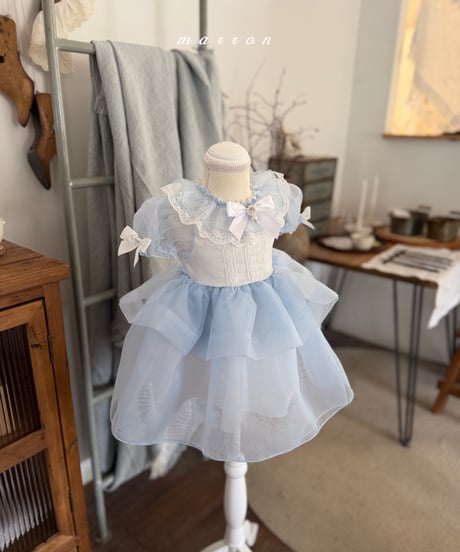 34[予約]marron elena dress(XS-L)