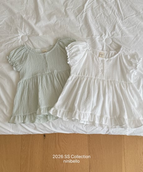 34[予約]ninibello mare nagrang blouse