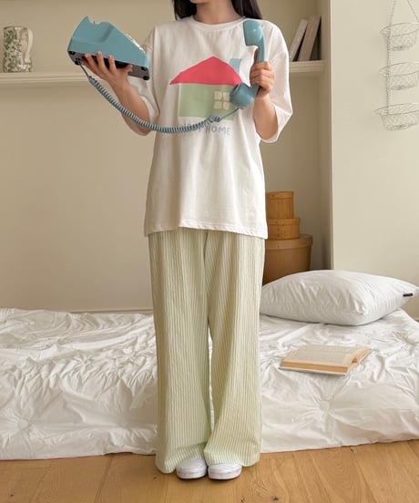 12[予約]ninibello sweet home short sleeve tee(adult)
