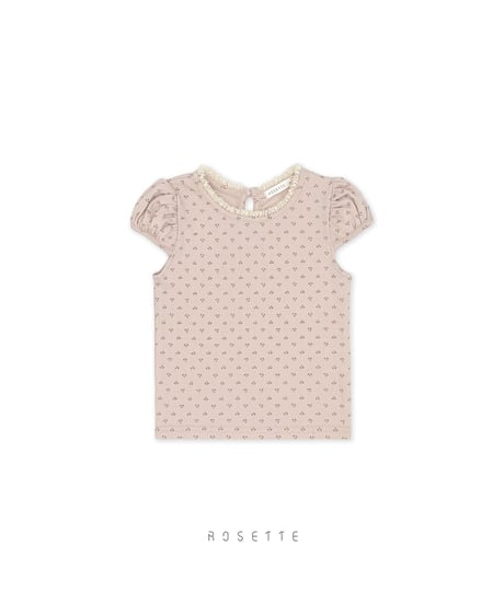 4[予約]ROSETTE tulip puff t-shirt(JS有)