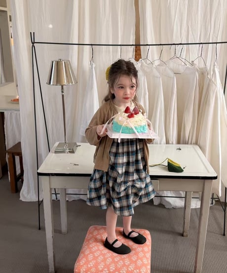 24[予約]aiai riri check dress