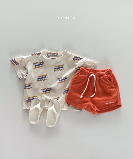 59[即納]送料無料 bonito plain terry shorts