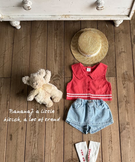 5[予約]BANANAJ sailor blouse