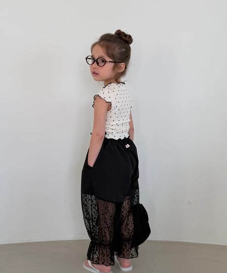 76[予約]ELLYMOLLY maman lace pants