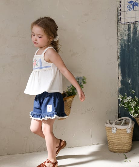 13[予約]FLO rose denim pants