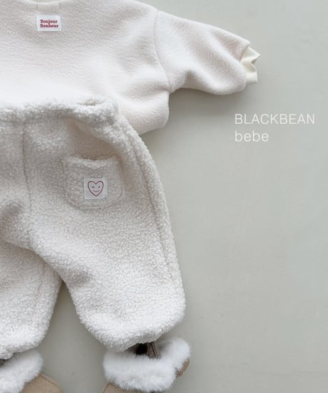3[予約]blackbean poodle bebe pants(baby)