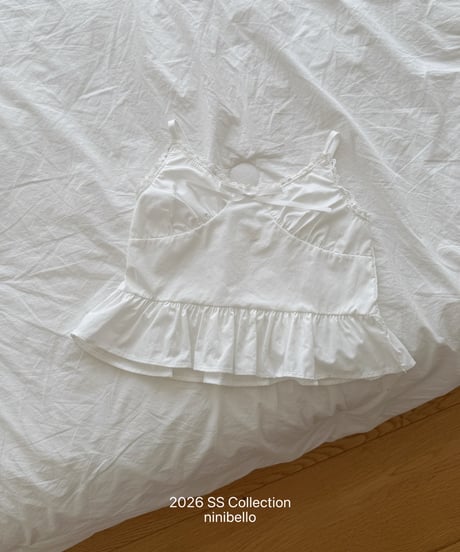 93[予約]ninibello labian tank top blouse