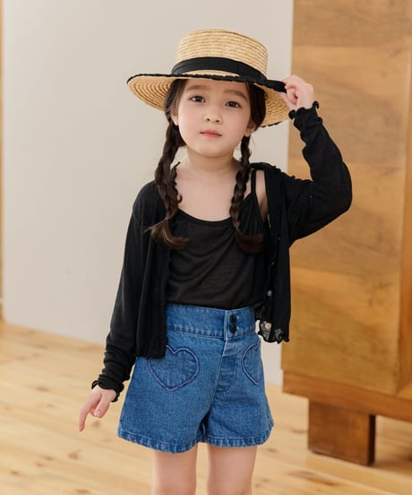 11[予約]mon Atelier airy frill cardigan