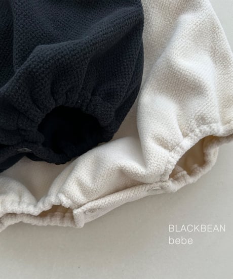 13[予約]blackbean woody suspender bebe set(baby)