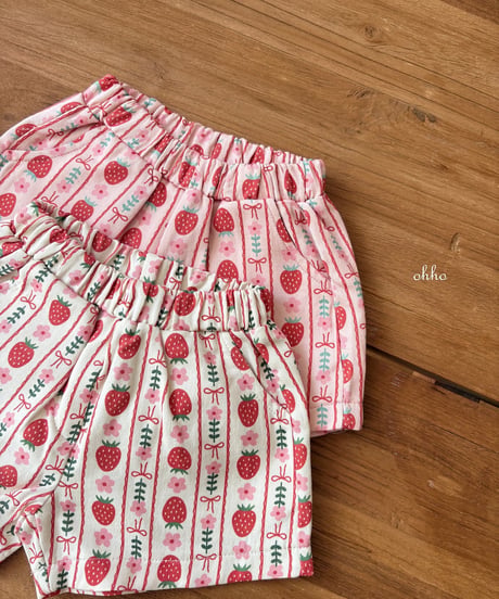 8[予約]ohho i love strawberry shorts