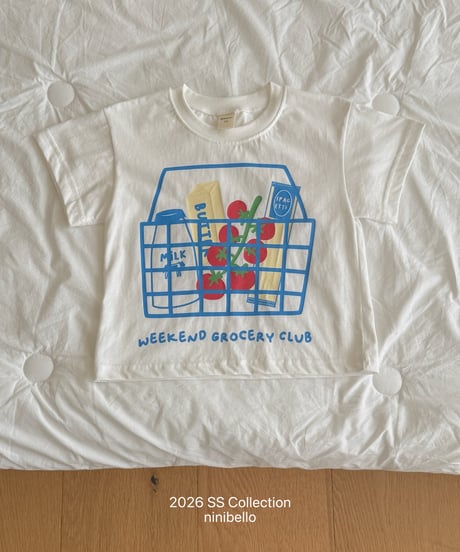 7[予約]ninibello basket tee