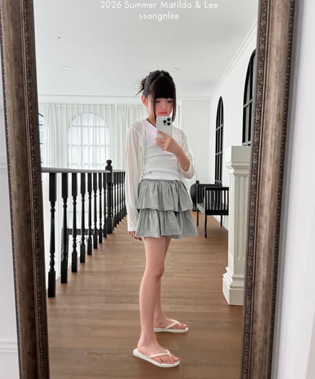 54[予約]matilda&lee day ruffle skirt