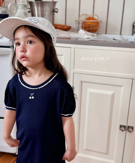 5[予約]poisson cherry puff tee