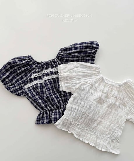 65[予約]melikey vivi lace blouse