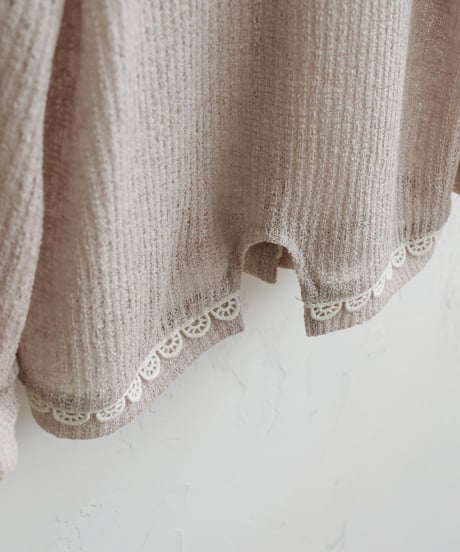 21[予約]FLO nets cardigan
