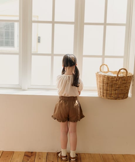 4[予約]mon Atelier shirring t