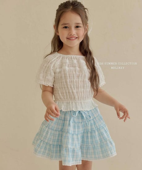 65[予約]melikey vivi lace blouse