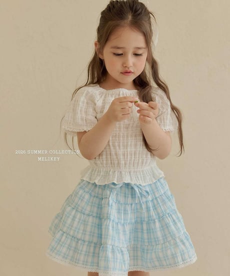 65[予約]melikey vivi lace blouse