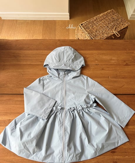 7[予約]ohho ohho frill rain jacket