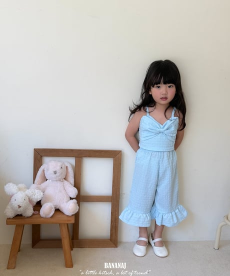 65[予約]BANANAJ pony frill pants