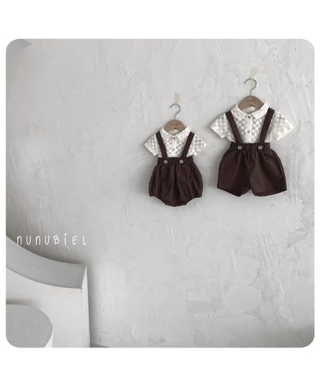 33[予約]nunubiel quadrangle shirts