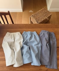 4[予約]ohho pepper strope pants